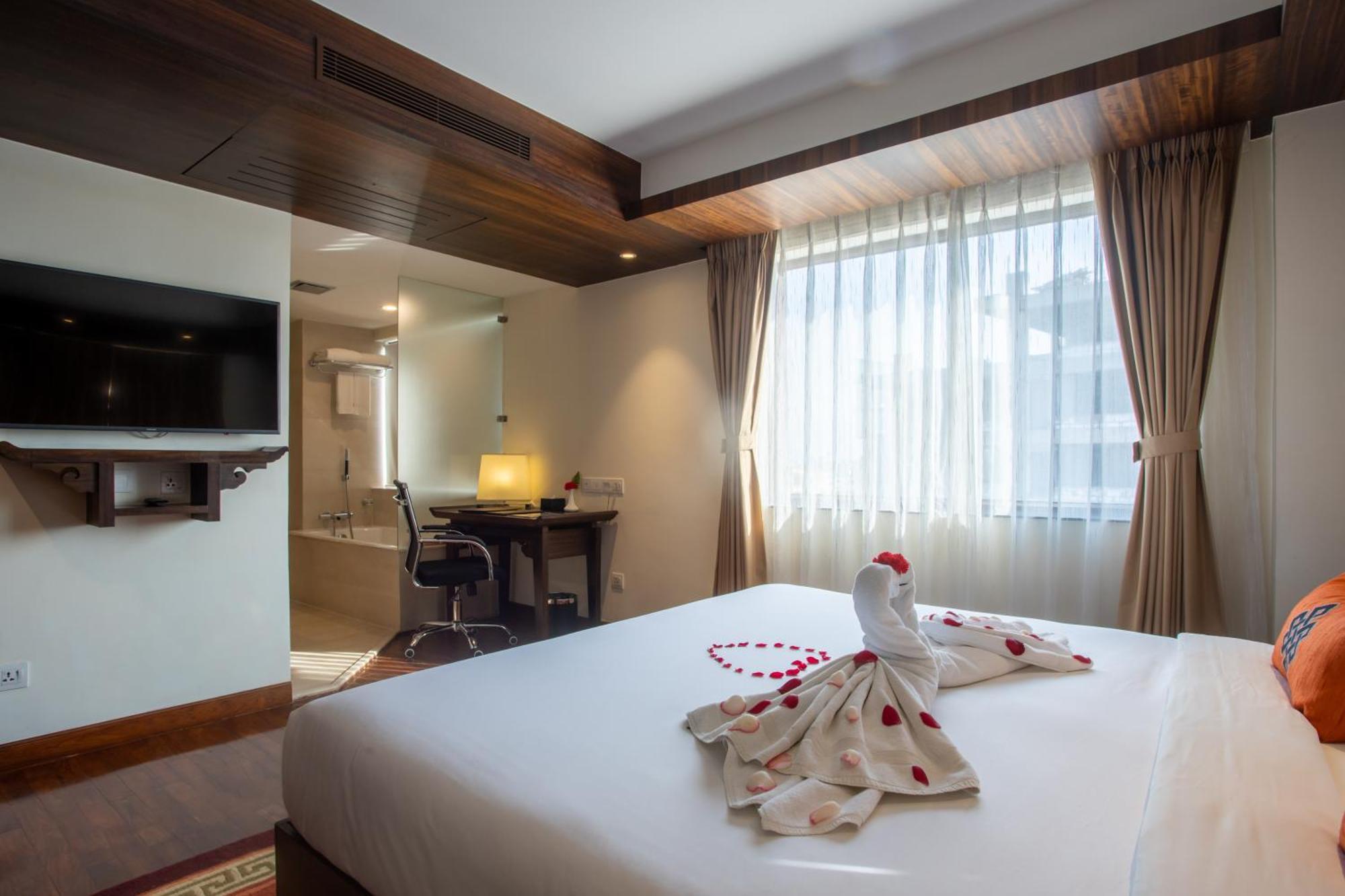 อกามา โฮเต็ล Hotel กาฐมาณฑุ ภายนอก รูปภาพ